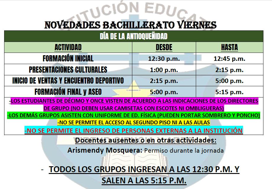 Novedades